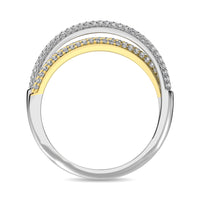 Thumbnail for Diamond 1 ct tw Fashion Ring in 14K Three Tone Gold