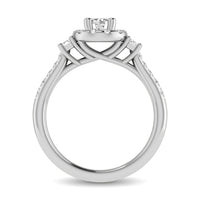 Thumbnail for 14KT White Gold 1Ct.Tw. Diamond keyani Bridal Ring