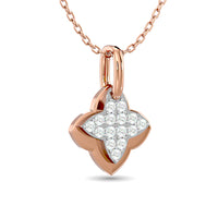 Thumbnail for Diamond Fashion Pendant 1/10 ct tw in 10K Rose Gold