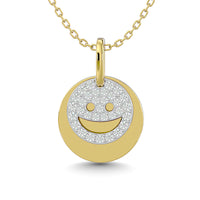 Thumbnail for Diamond 1/6 Ct.Tw. Fashion Pendant in 10K Yellow Gold