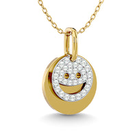 Thumbnail for Diamond 1/6 Ct.Tw. Fashion Pendant in 10K Yellow Gold
