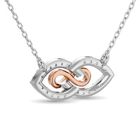 Thumbnail for Diamond 1/6 Ct.Tw. Fashion Necklace in 10K Two Tone