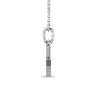 Thumbnail for Diamond Anchor Pendant 1/10 ct tw in 10K White Gold