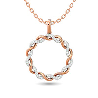 Thumbnail for Diamond Fashion Pendant 1/6 ct tw in 10K Rose Gold