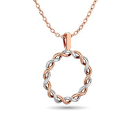 Thumbnail for Diamond Fashion Pendant 1/6 ct tw in 10K Rose Gold