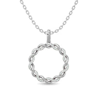 Thumbnail for Diamond Fashion Pendant 1/6 ct tw in 10K White Gold