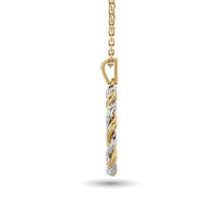 Thumbnail for Diamond Fashion Pendant 1/6 ct tw in 10K Yellow Gold