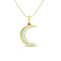 Thumbnail for Diamond 1/8 ct tw Star Pendant in 10K Yellow Gold