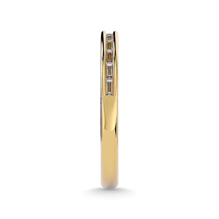 Diamond 1/5 ct tw Band in 14K Yellow Gold