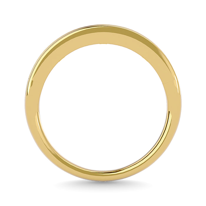 Diamond 1/5 ct tw Band in 14K Yellow Gold