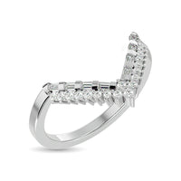 Thumbnail for Diamond Chevron Band 1/5 ct tw in 14K White Gold