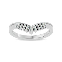 Thumbnail for Diamond Chevron Band 1/5 ct tw in 14K White Gold