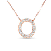 Thumbnail for Diamond 1/20 ct tw Fashion Pendant in 10K Rose Gold