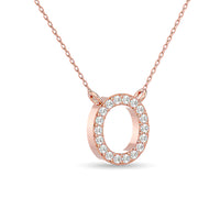 Thumbnail for Diamond 1/20 ct tw Fashion Pendant in 10K Rose Gold
