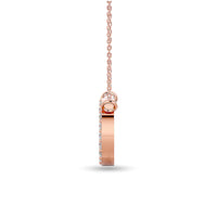 Thumbnail for Diamond 1/20 ct tw Fashion Pendant in 10K Rose Gold