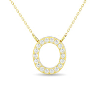 Thumbnail for Diamond 1/20 ct tw Fashion Pendant in 10K Yellow Gold