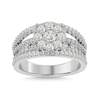 Thumbnail for Diamond 1 1/2 ct tw Fashion Ring in 14K White Gold