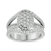 Thumbnail for Diamond Engagement Ring 1 1/2 ct tw in 14K White Gold