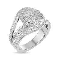 Thumbnail for Diamond Engagement Ring 1 1/2 ct tw in 14K White Gold
