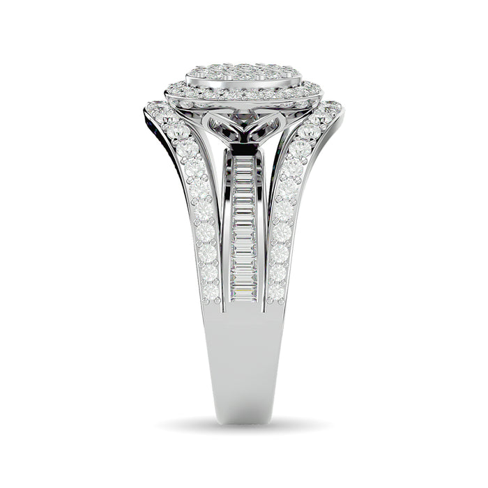 Diamond Engagement Ring 1 1/2 ct tw in 14K White Gold