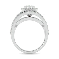 Thumbnail for Diamond Engagement Ring 1 1/2 ct tw in 14K White Gold