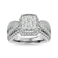 Thumbnail for Diamond Engagement Ring 1 1/2 ct tw in 14K White Gold