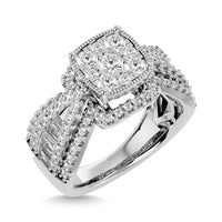 Thumbnail for Diamond Engagement Ring 1 1/2 ct tw in 14K White Gold
