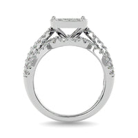Thumbnail for Diamond Engagement Ring 1 1/2 ct tw in 14K White Gold