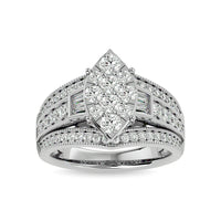 Thumbnail for Diamond Engagement Ring 1 1/2 ct tw in 14K White Gold