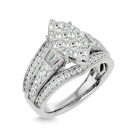 Thumbnail for Diamond Engagement Ring 1 1/2 ct tw in 14K White Gold