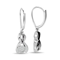 Thumbnail for Diamond Fashion Earrings 1/6 ct tw in 10K White Gold