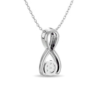 Thumbnail for Diamond Fashion Pendant 1/10 ct tw in 10K White Gold