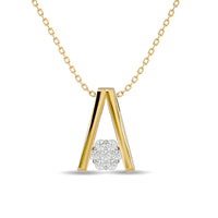 Thumbnail for Diamond Fashion Pendant 1/10 ct tw in 10K Yellow Gold
