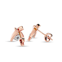 Thumbnail for Diamond Fashion Earrings 1/10 ct tw in 10K Rose Gold
