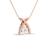 Thumbnail for Diamond Fashion Pendant 1/10 ct tw in 10K Rose Gold
