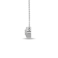 Thumbnail for Diamond 1/6 ct tw Round Cut Fashion Pendant in 10K White Gold