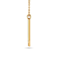 Thumbnail for Diamond Bar Pendant 1/50 ct tw in 10K Yellow Gold