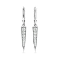 Thumbnail for Diamond Fashion Earrings 1/6 ct tw in 10K White Gold