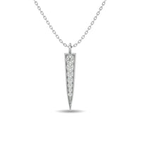 Thumbnail for Diamond Fashion Pendant 1/6 ct tw in 10K White Gold