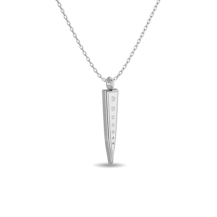 Diamond Fashion Pendant 1/6 ct tw in 10K White Gold