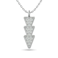 Thumbnail for Diamond Fashion Pendant 1/10 ct tw in 10K White Gold