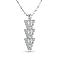 Thumbnail for Diamond Fashion Pendant 1/10 ct tw in 10K White Gold