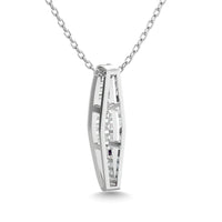 Thumbnail for Diamond 1/3 Ct.Tw. Fashion Pendant in 14K White Gold