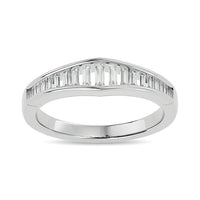 Thumbnail for Diamond 3/8 ct tw Band Ring in 14K White Gold