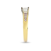 Thumbnail for Diamond 3/8 Ct.Tw. Ladies Wedding Band in 14K Yellow Gold