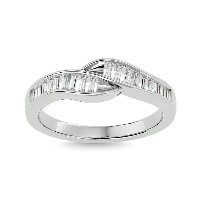 Diamond 1/3 Ct.Tw. Fashion Ring in 14K White Gold