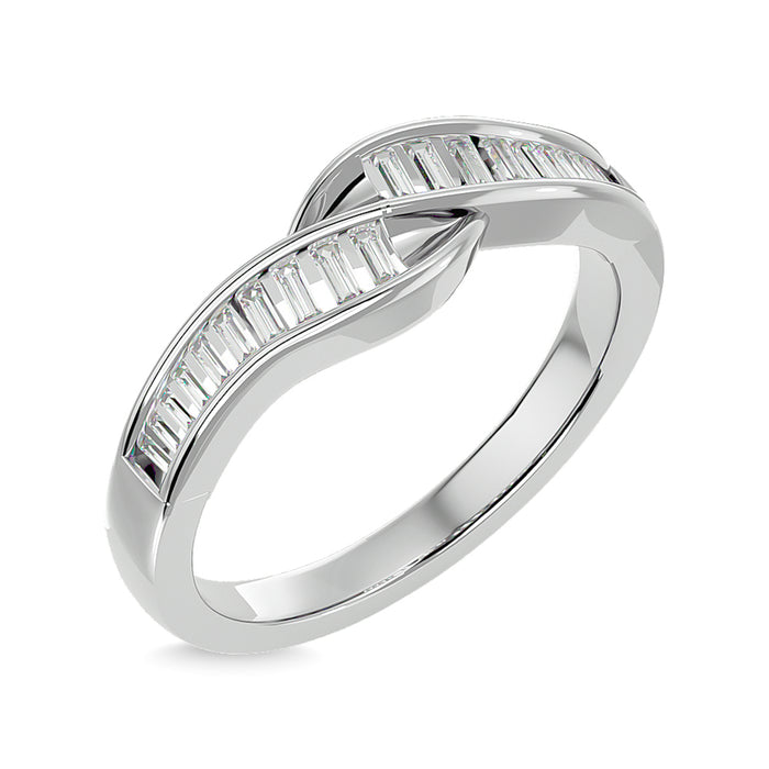 Diamond 1/3 Ct.Tw. Fashion Ring in 14K White Gold