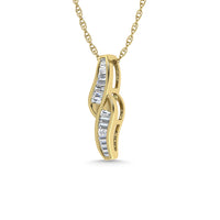 Thumbnail for Diamond 1/4 Ct.Tw. Fashion Pendant in 14K Yellow Gold