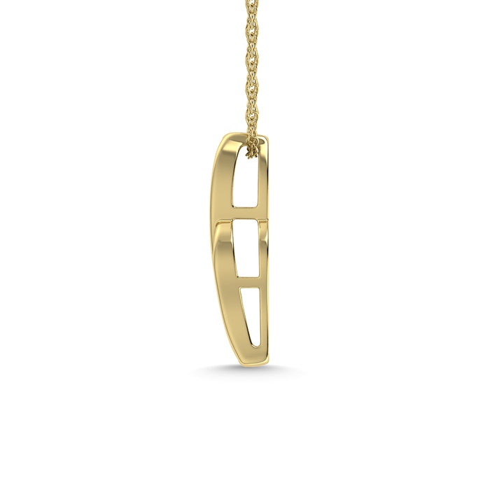 Diamond 1/4 Ct.Tw. Fashion Pendant in 14K Yellow Gold