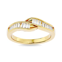 Thumbnail for Diamond 1/3 Ct.Tw. Ladies Wedding Band in 14K Yellow Gold